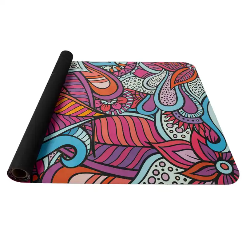 Novinka YATE YOGA MAT 4 mm - červená