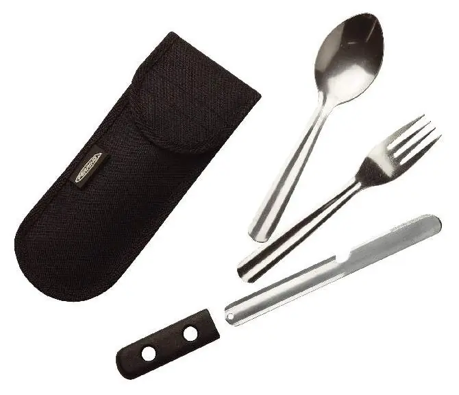 Přímo Od Výrobce Ferrino POSATE INOX CON ASTUCCIO