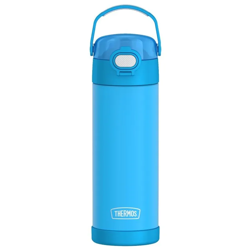 Thermos Dětská termoska s hydratačním uzávěrem neonově modrá Časově Omezené