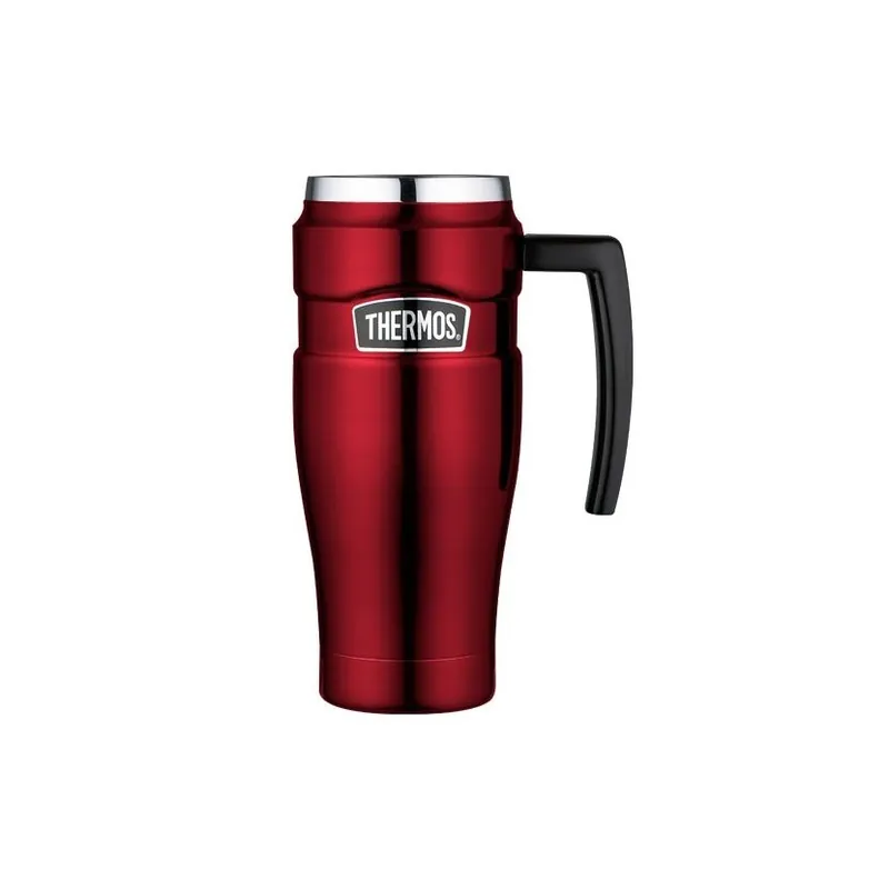 Thermos Style 470 ml termohrnek s madlem červený Akční Nabídka