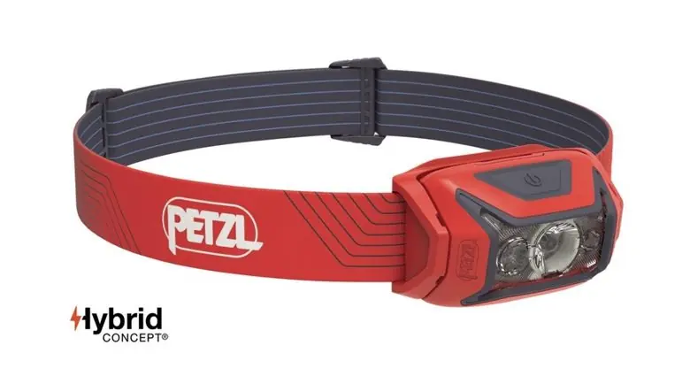 PETZL Actik červená 2022 Cenově Výhodný