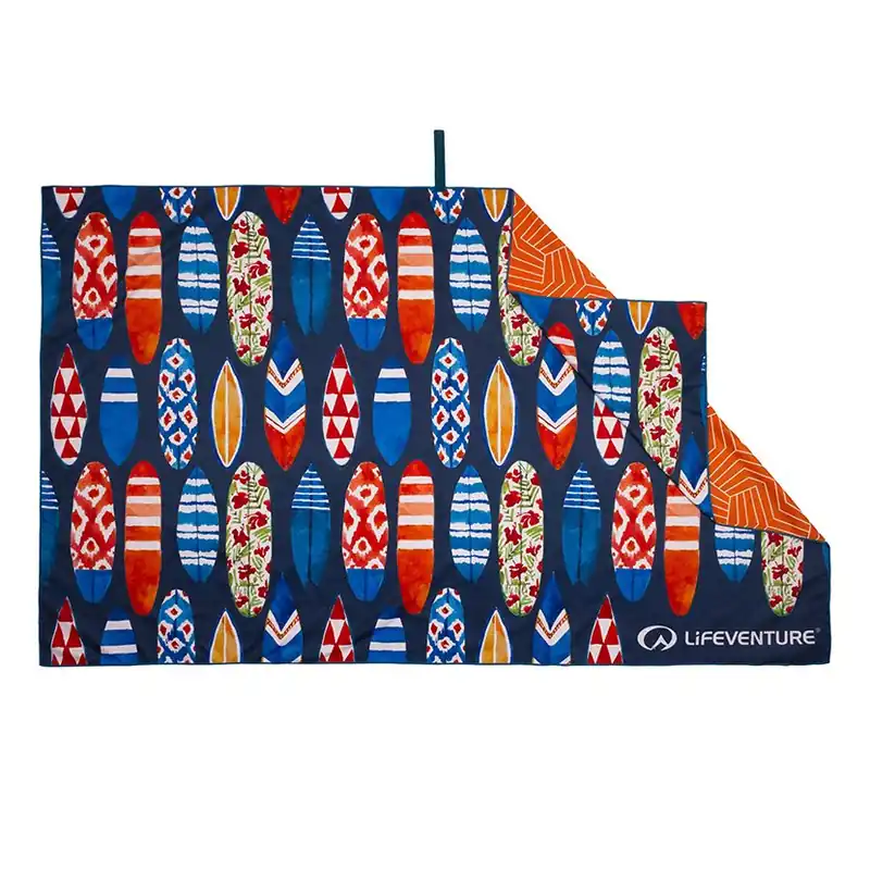 Lifeventure Printed SoftFibre Trek Towel Recycled surfboards Rychlé Dodání