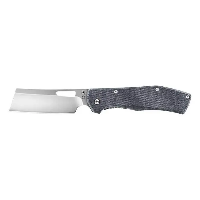 Nová Kolekce Gerber Flatiron D2 Micarta blue