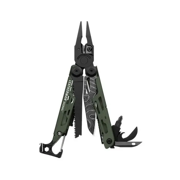 Leatherman SIGNAL green topo Ověřený