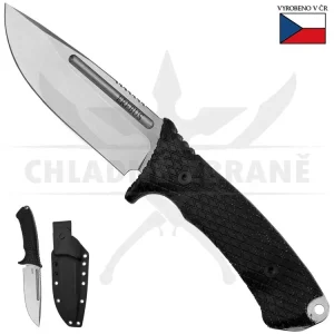 Levný Armádní pevný nůž "EREBUS - STONEWASHED" s kydexovým pouzdrem