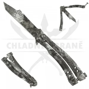 Balisong "BLACK PYTHON" Originální