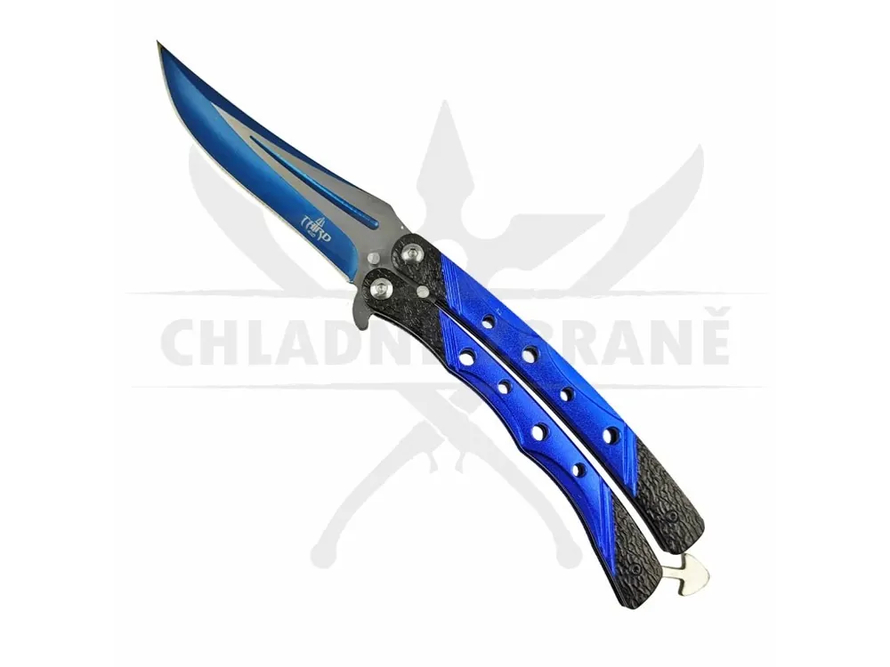 Přímo Od Výrobce Balisong "BLUE RAPTOR"