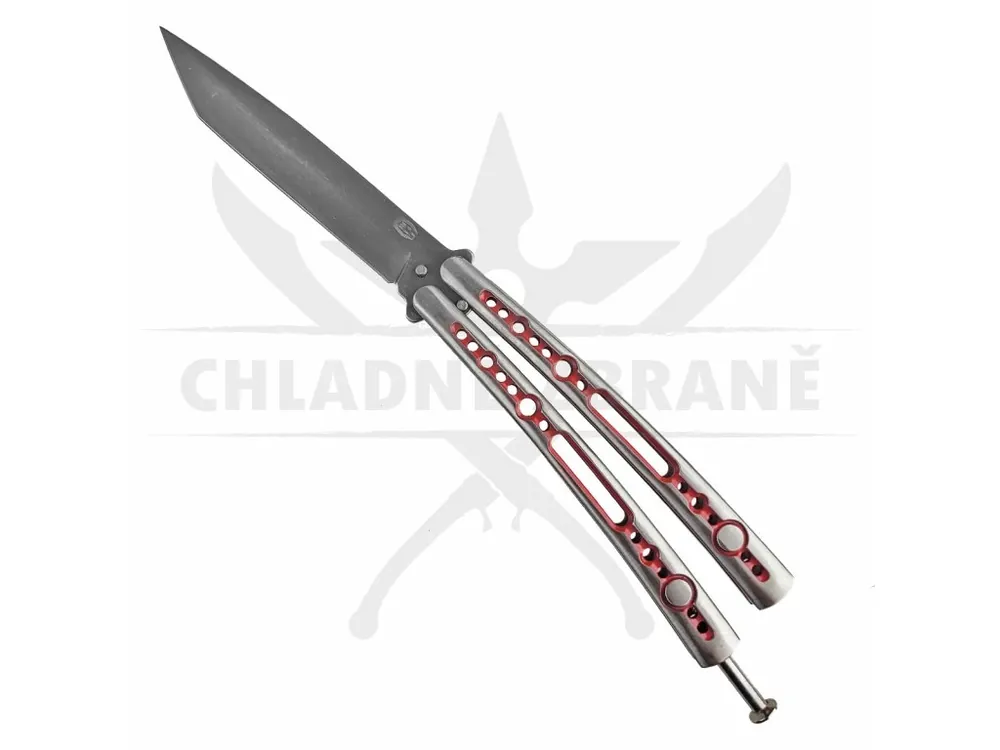 Akční Nabídka Balisong "RED/SILVER"