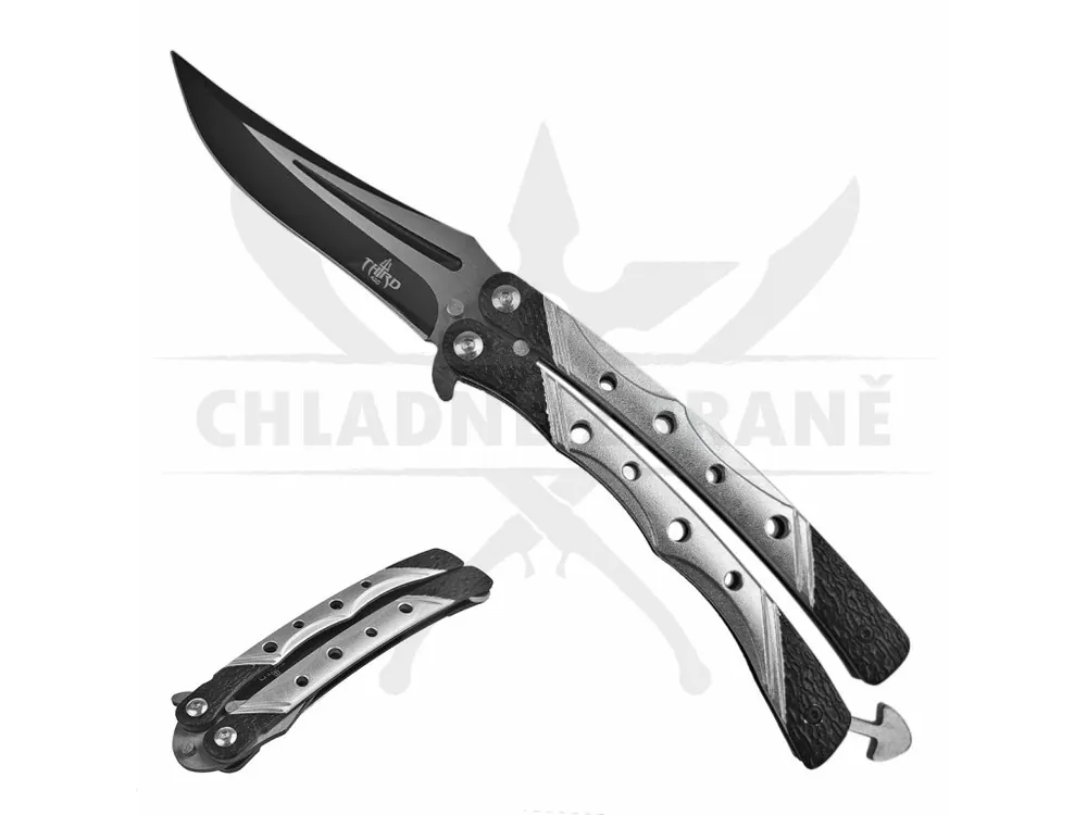 Speciální Cena Balisong "SILVER RAPTOR"