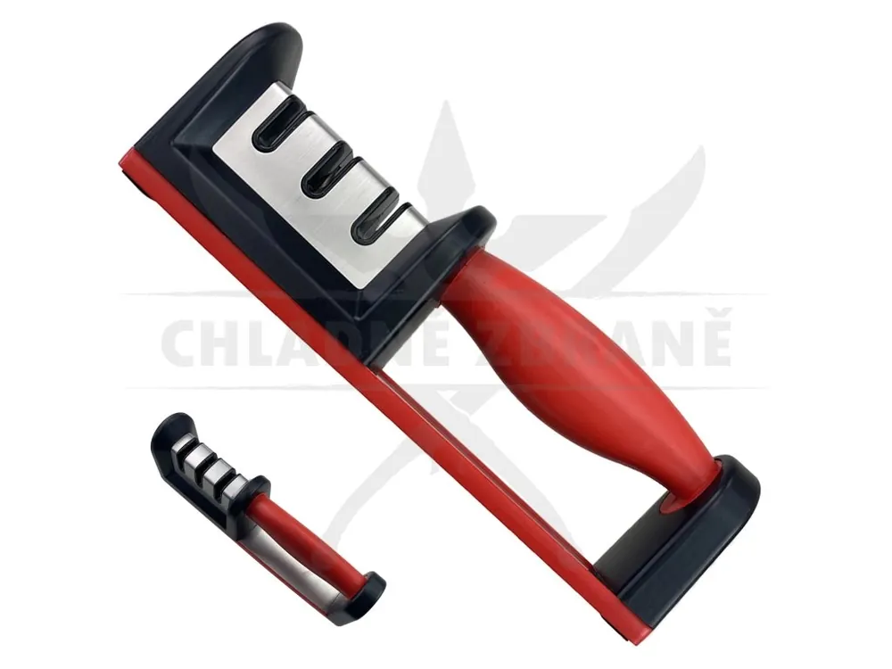 Brousek na nože "RED TRI-EDGE" Koupit Online