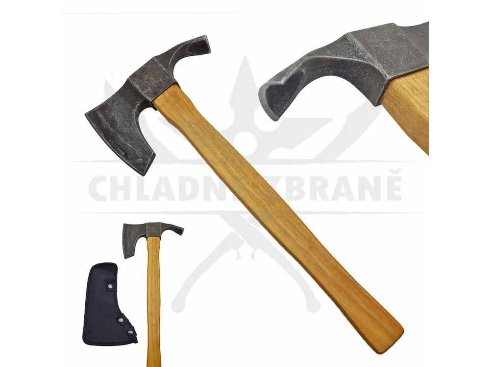Výprodej Bushcraft sekera "FIREMAN" s dlátem