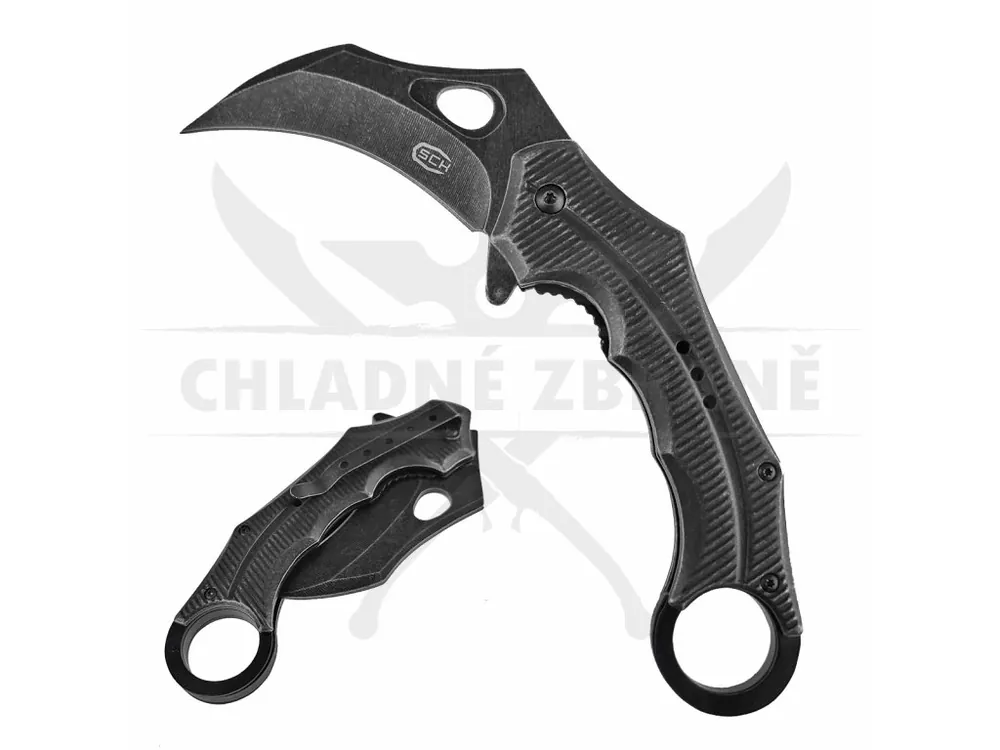 Levný Černý zavírací karambit "REVAN CLAW"