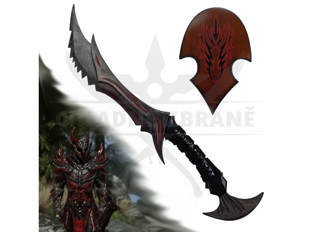 Daedrická dýka "DAEDRIC DAGGER" Skyrim Nejprodávanější