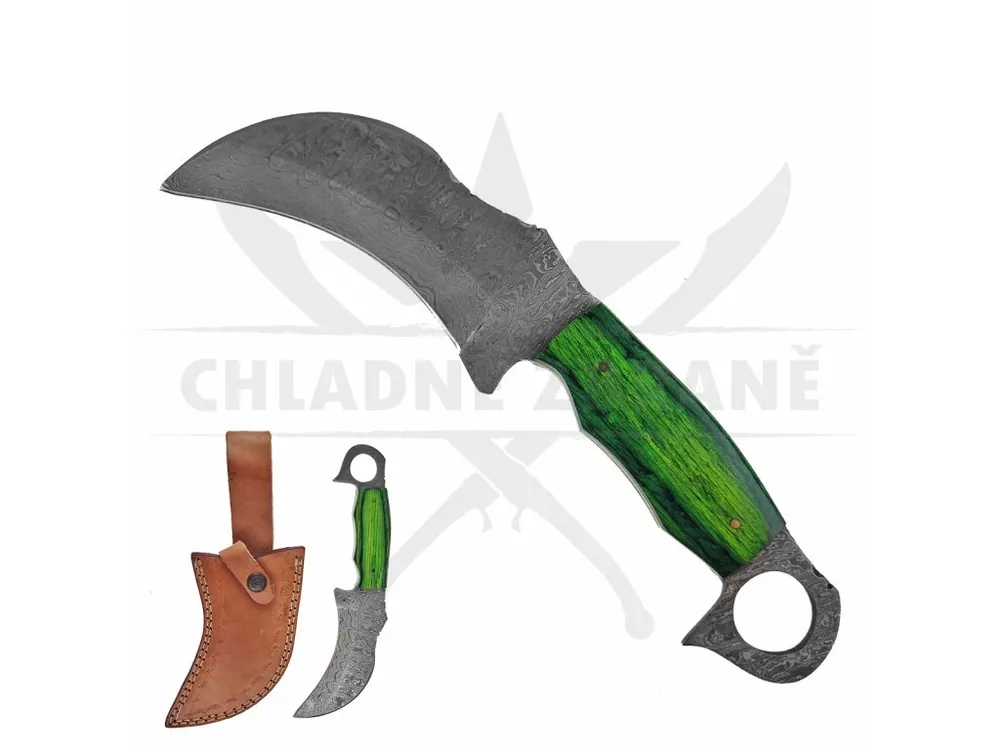 Damaškový karambit "CROCODILE OF NILE" Koupit Online