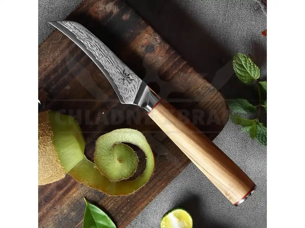 Must-Have Damaškový loupací nůž "PARING" na ovoce a zeleninu - Nerez