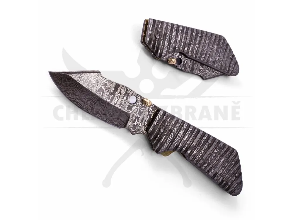 Akční Nabídka Damaškový zavírací nůž "JUST DAMASCUS!"