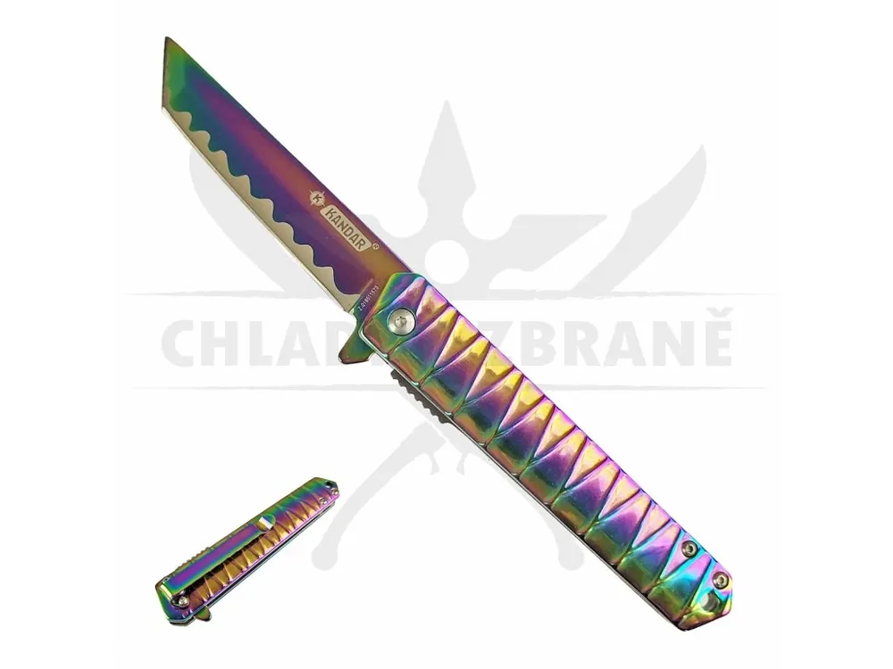 Duhové zavírací tanto "KANDAR SHADOW BLADE" Víkendová Akce