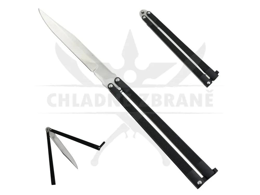 Ihned K Objednání Elegantní balisong "SLIM" ostrý
