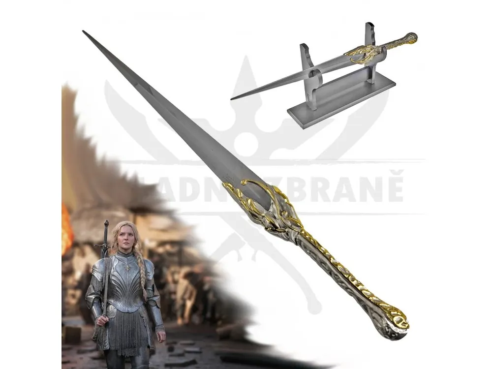 Elfská dýka "DAGGER OF LADY GALADRIEL" Rings of Power Must-Have