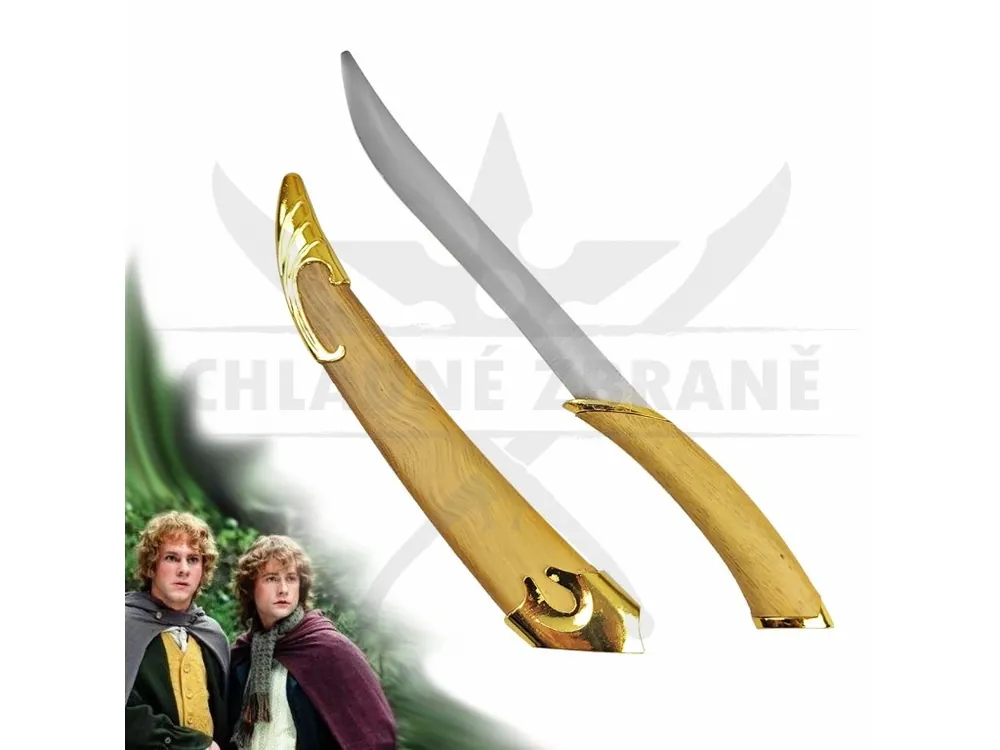Elfská mini dýka "DAGGER OF THE NOLDORIN" Lord of the Rings Vysoce Kvalitní