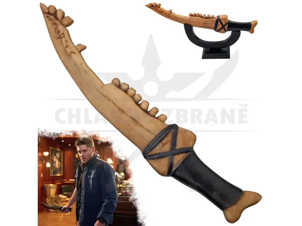 Fantasy dýka "THE FIRST BLADE" - Supernatural Poslední Šance
