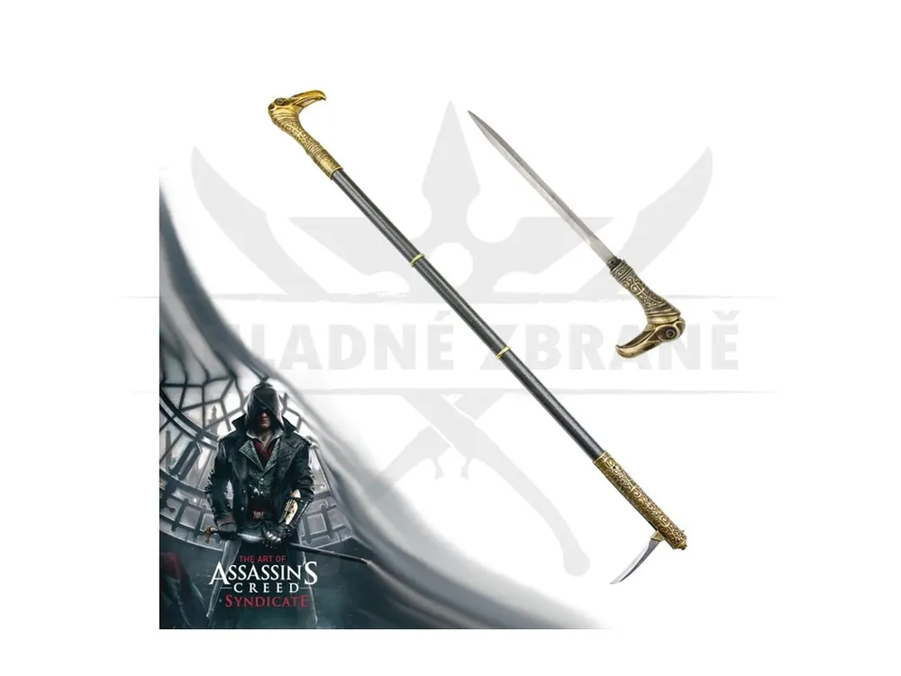 Hůl s čepelí Jacob/Evie Frye "ASSASSINS CREED SYNDICATE" celokovová - Ostřená Oblíbený