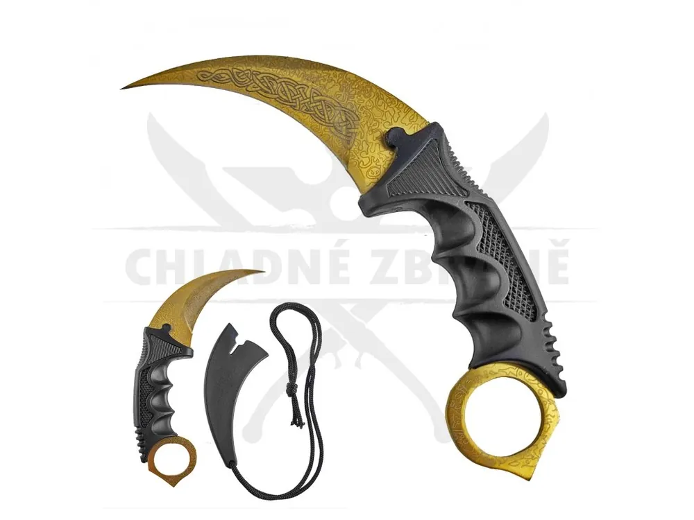 Karambit "CLAW OF T-REX" Golden Jarl (CS GO edice) Koupit Online