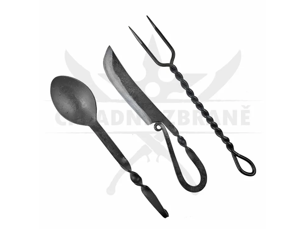 Must-Have Kovaný cestovní příbor "GRILL CUTLERY"
