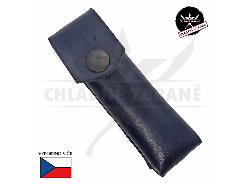 Akční Nabídka Kožené pouzdro na zavírací nůž "BLUE CLASSIC"