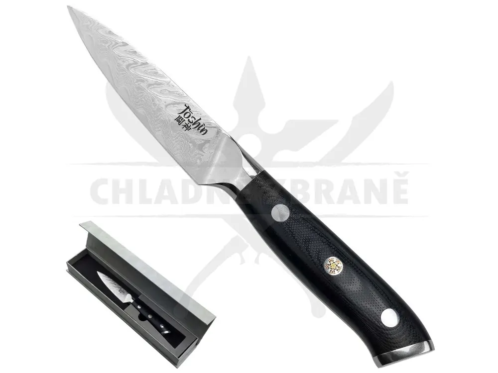 Rychlé Dodání Loupací nerezový damaškový nůž "CHEF‘S PRECISION"