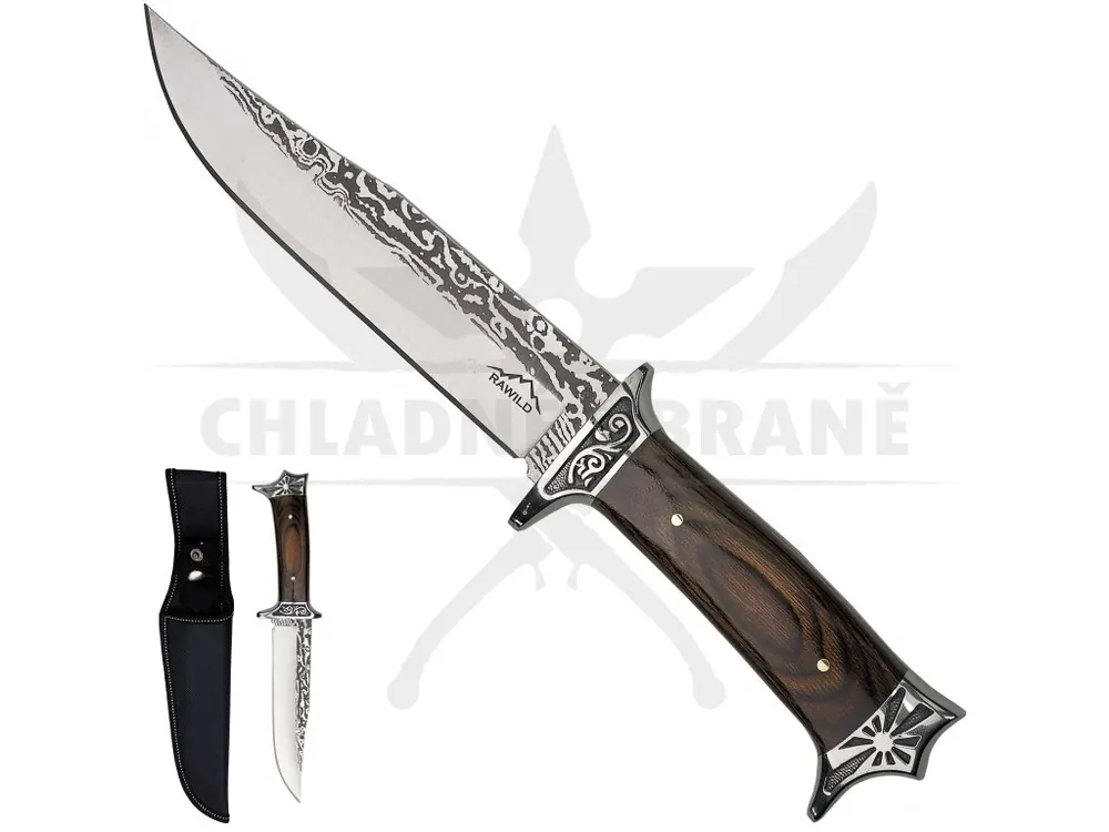 Lovecký nůž "DAMASCUS CELTIC WARRIOR" na přežití! Finální Výprodej