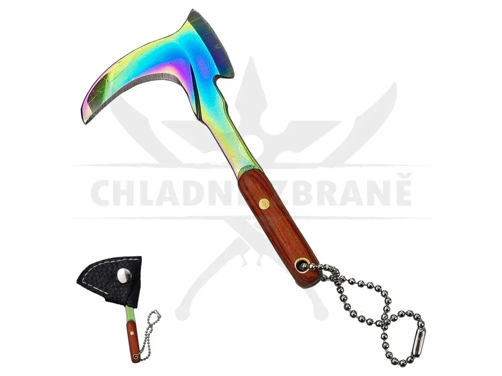 Malý pevný srp "KEY SICKLE" s pouzdrem Výprodej