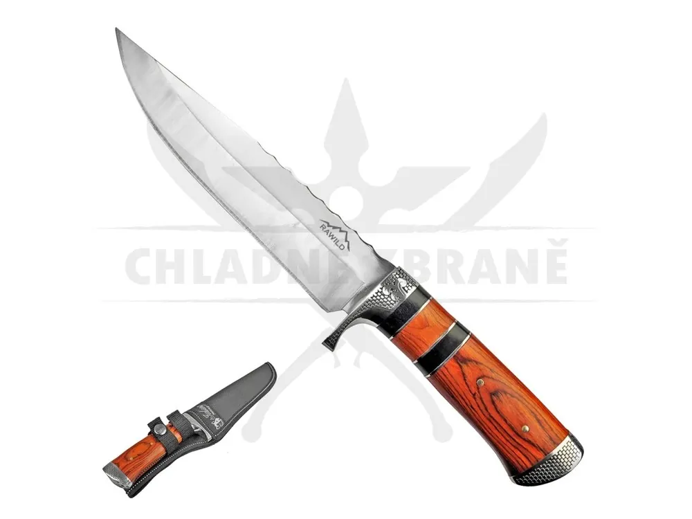 Ověřený Masivní lovecký nůž "BUSHCRAFT"