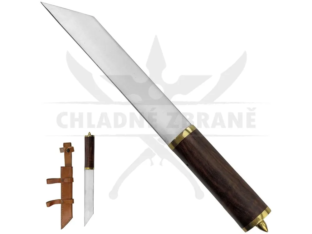 Finální Výprodej Masivní vikingský sax "WOLF‘S FURY" s pouzdrem