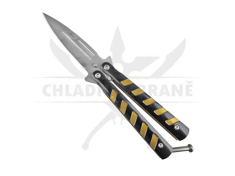 Mini balisong "STING OF WASP" Levný