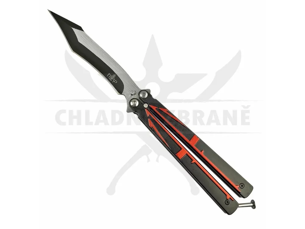 Motýlek "RED HORNET" Novinka