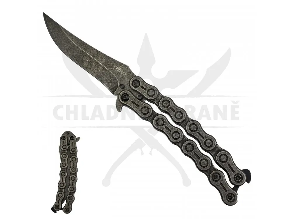 Nejlepší Cena Motýlek/balisong "RIDER‘S CHAIN"