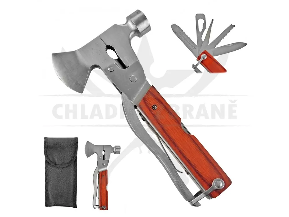 Akční Cena Multifunkční nůž s kladivem "HAMMER/AXE"