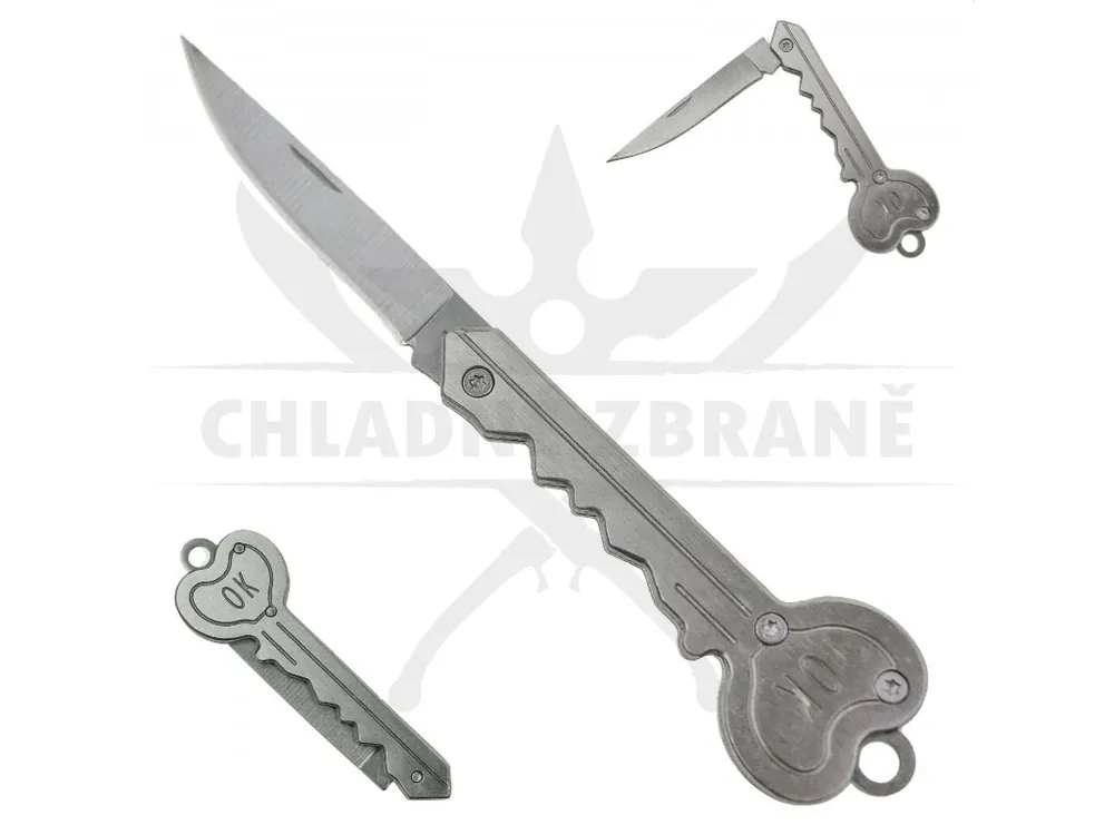Nůž v klíči "BLADE IN KEY" zavírací, na klíče Jen Po Omezenou Doba