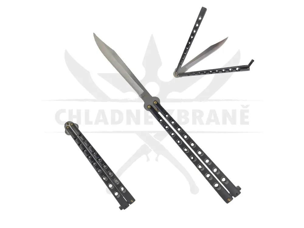 Levný Obří balisong "GIANT MASTER" černý