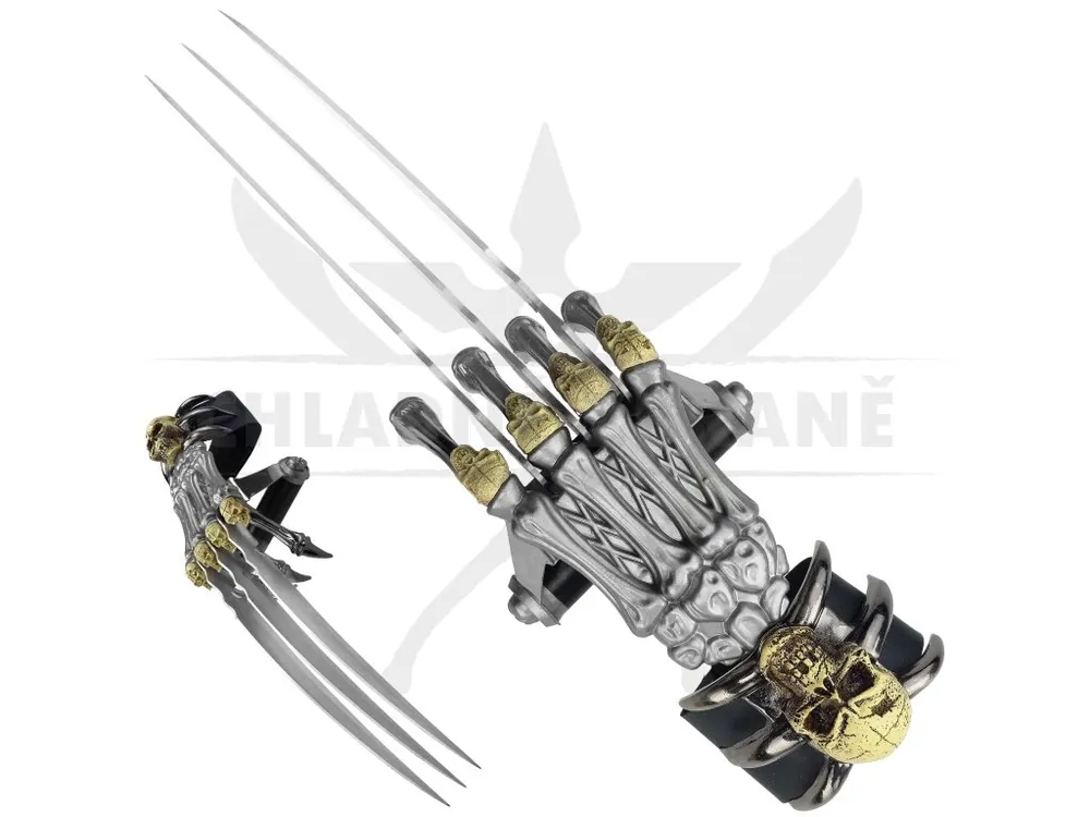 Novinka Ocelové drápy "SKELETON CLAW"