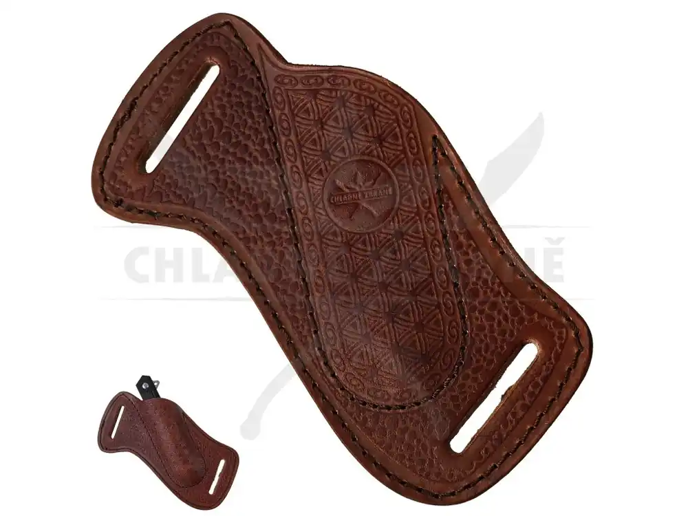 Poslední Šance Opaskové kožené pouzdro na nůž "BELT HOLDER"
