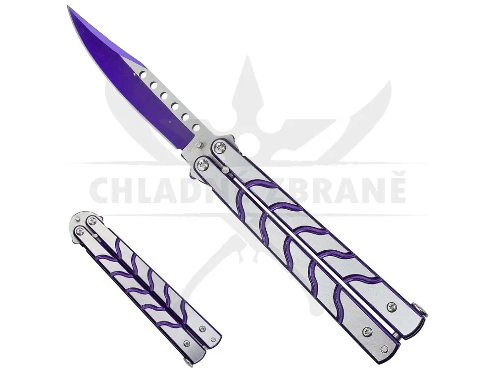 Ostrý balisong "SLICKBACK" Nejlepší Volba
