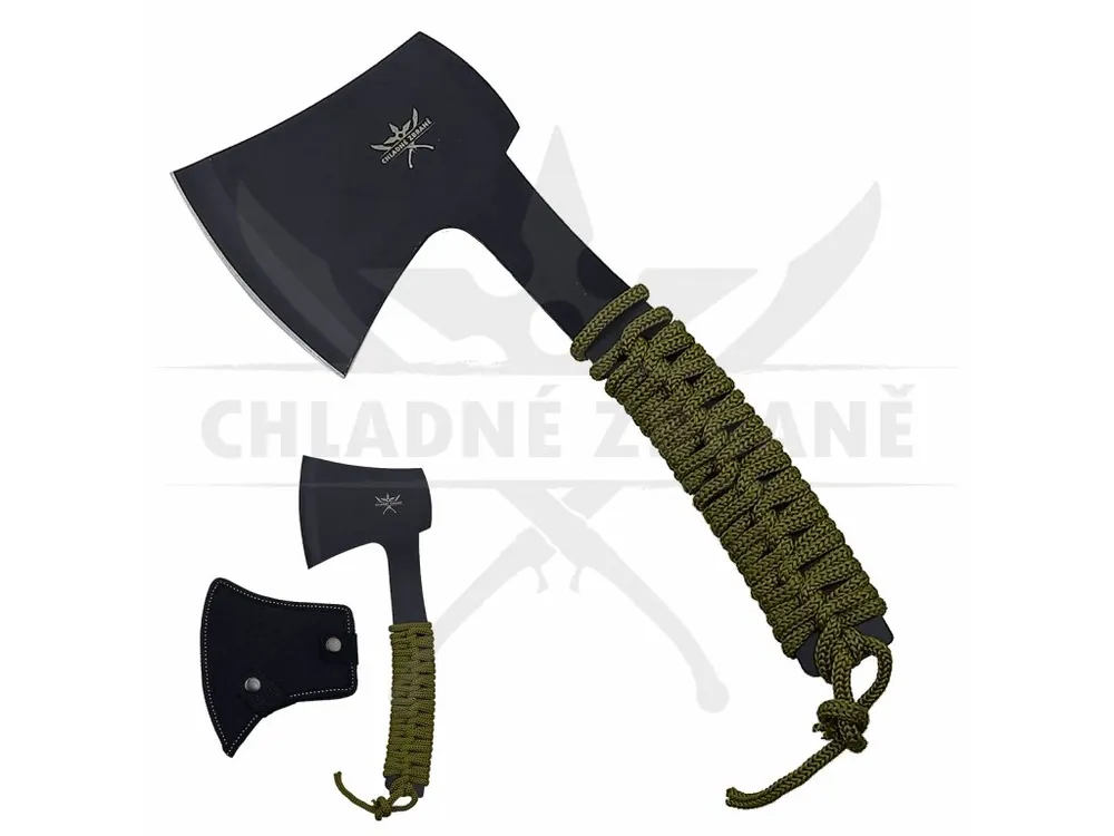 Outdoorová sekera "CUT-AXE" s pouzdrem (i vrhací) Finální Výprodej