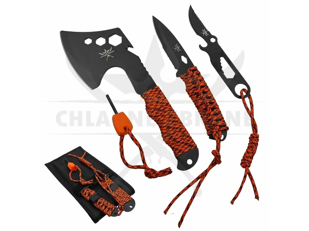 Kup Teď Outdoorová výbava "OUTDOOR ORANGE" taktická / sada 4 kusů