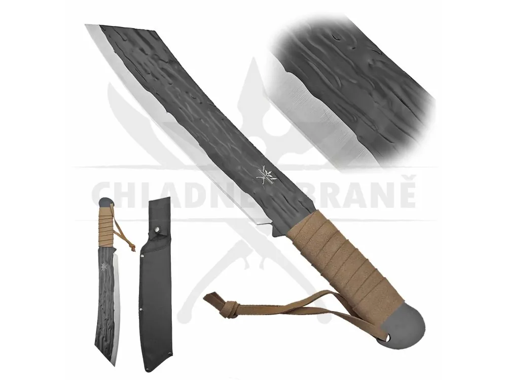 Pádný nůž / mačeta "HUNTER FROM TAIGA" s nylonovým pouzdrem Ihned K Objednání