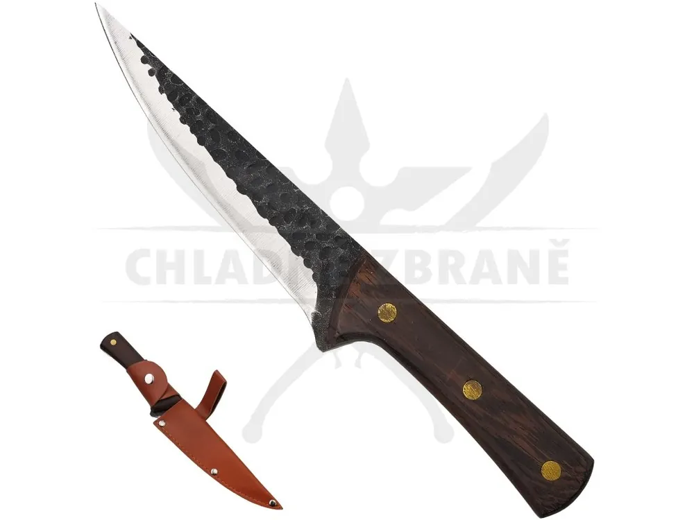Pevný nůž "BLACKSMITH" s pouzdrem Zlevněný