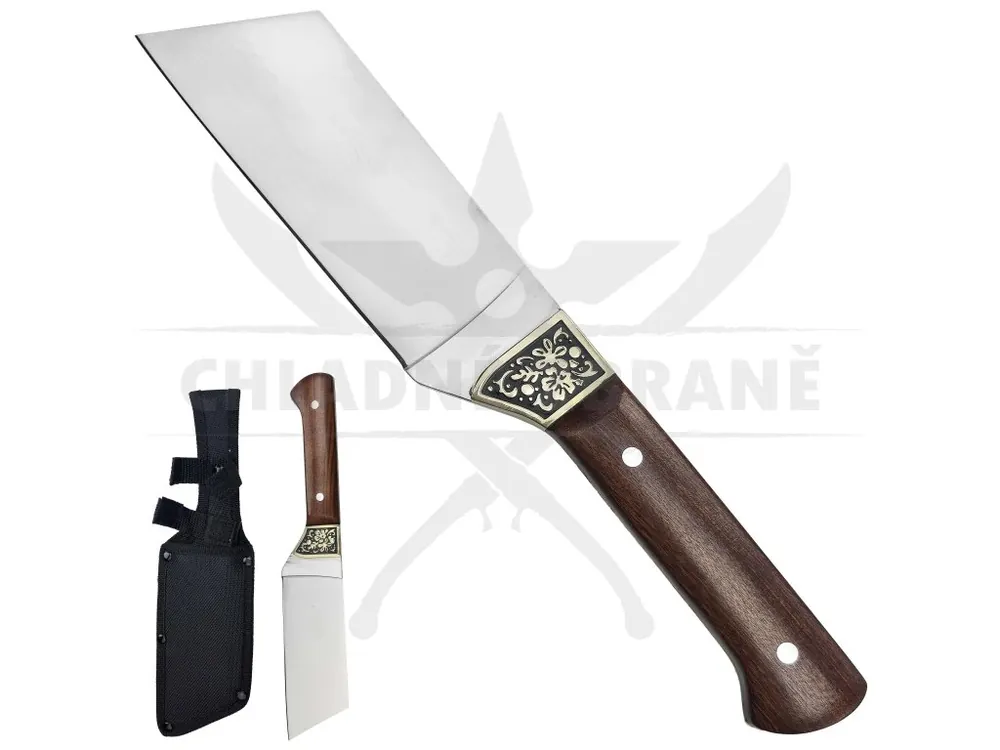 Must-Have Pevný sekáček "STEEL CLEAVER" s pouzdrem