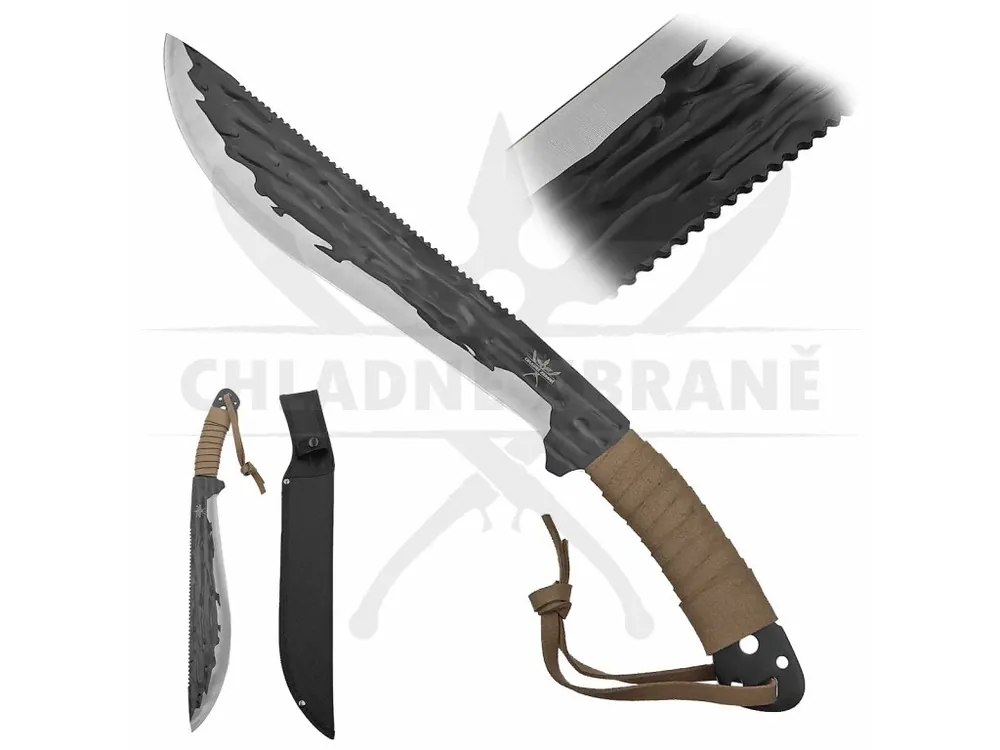 Příruční mačeta "INDIAN" s pilkou a pouzdrem Akční Nabídka