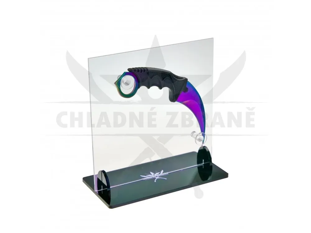 Tovární Cena Stojánek na karambit "KARAMBIT STAND" transparentní
